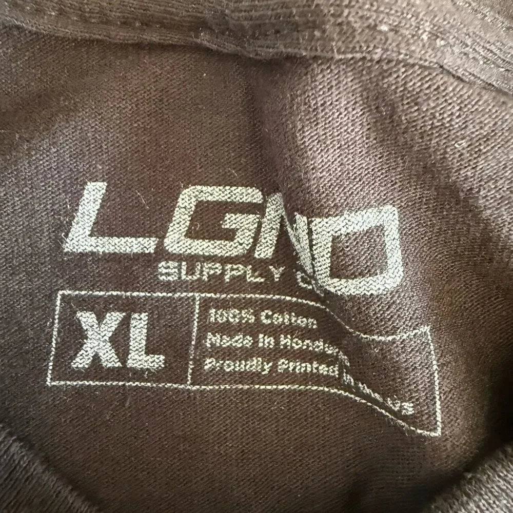 LGND Supply Co 2018 Graphic Tee Black Various Sizes NWT